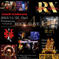 Thanksgiving Vol.zero27～ROCK ALIVE 4 | Super Trouper as Deep Purple